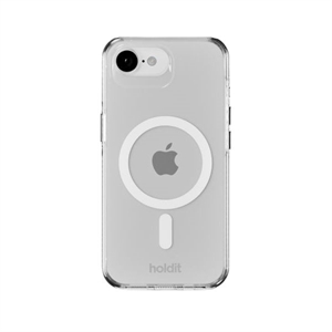 Holdit - MagSafe Case - Hvid/Transparent - iPhone 16e & 17e